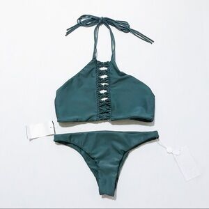 Mikoh - Sage Green Bikini Set